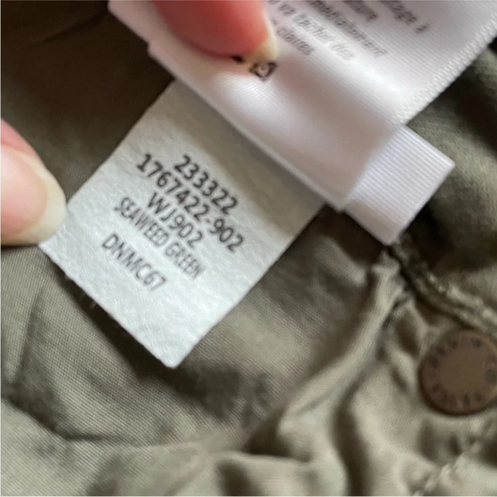 PAIGE HOXTON ANKLE JEANS in Seaweed Green Size 26 - Picture 8 of 8